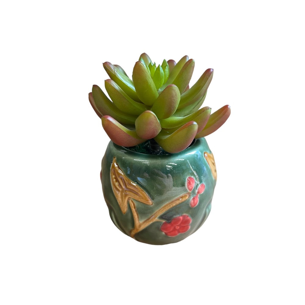 Gorgeous Mini Pot with Artificial Succulent