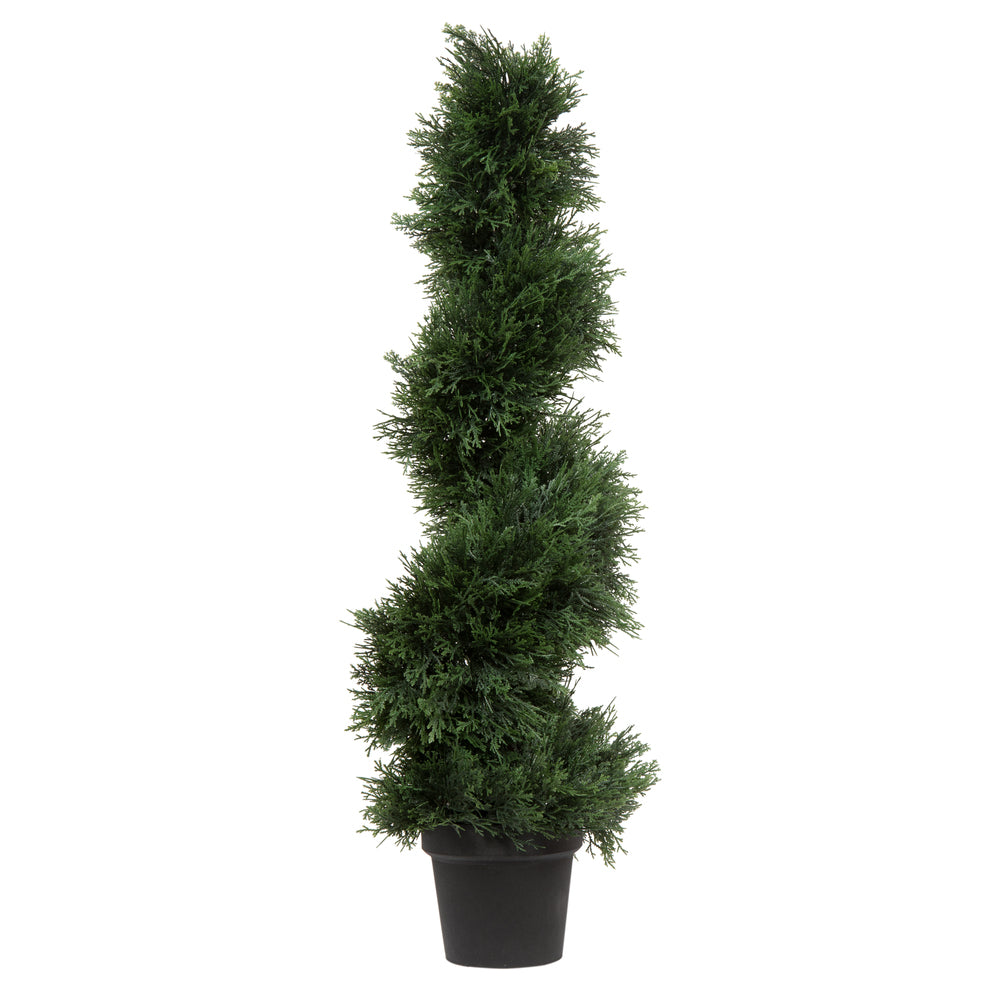 Artificial Plant : Stunning Cedar Spiral In Pot buy online plants and ...